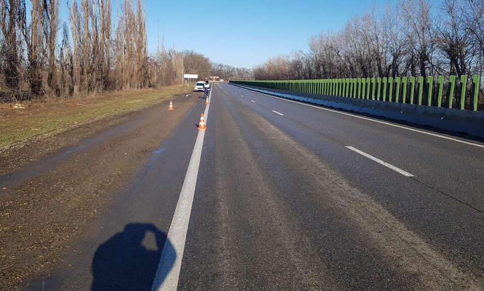 ДТП на трассе Краснодар-Ейск.