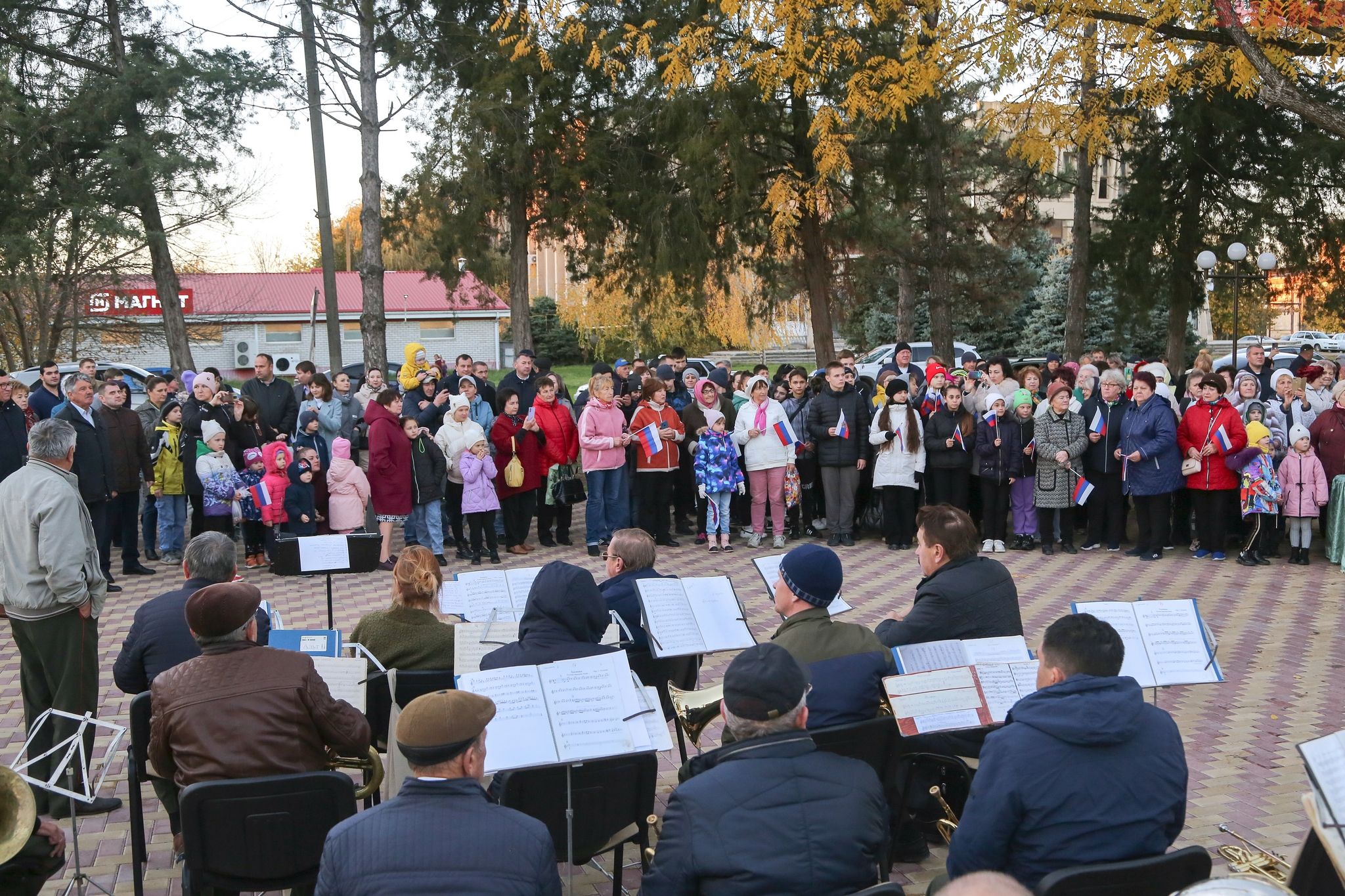 Открытие парка в Дылыме