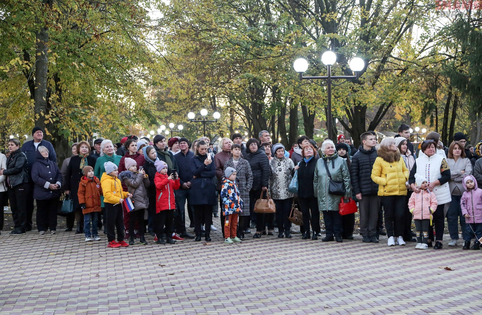 Торжественное открытие парка