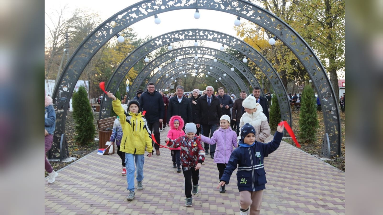 В станице Роговской состоялось торжественное открытие парка – Новости  Тимашевска