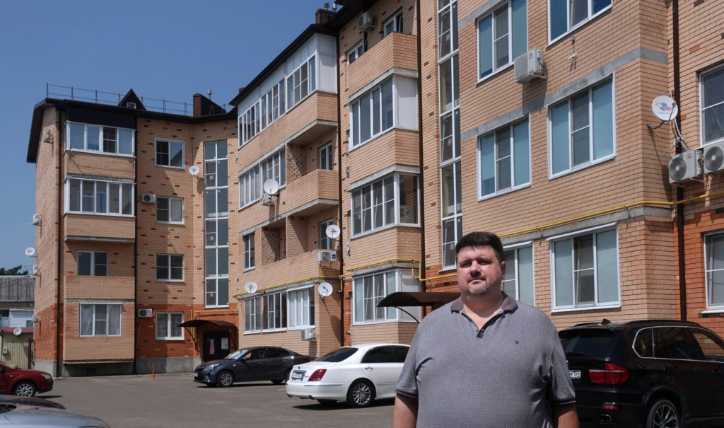 Металлический дом в Тимашевска терраса